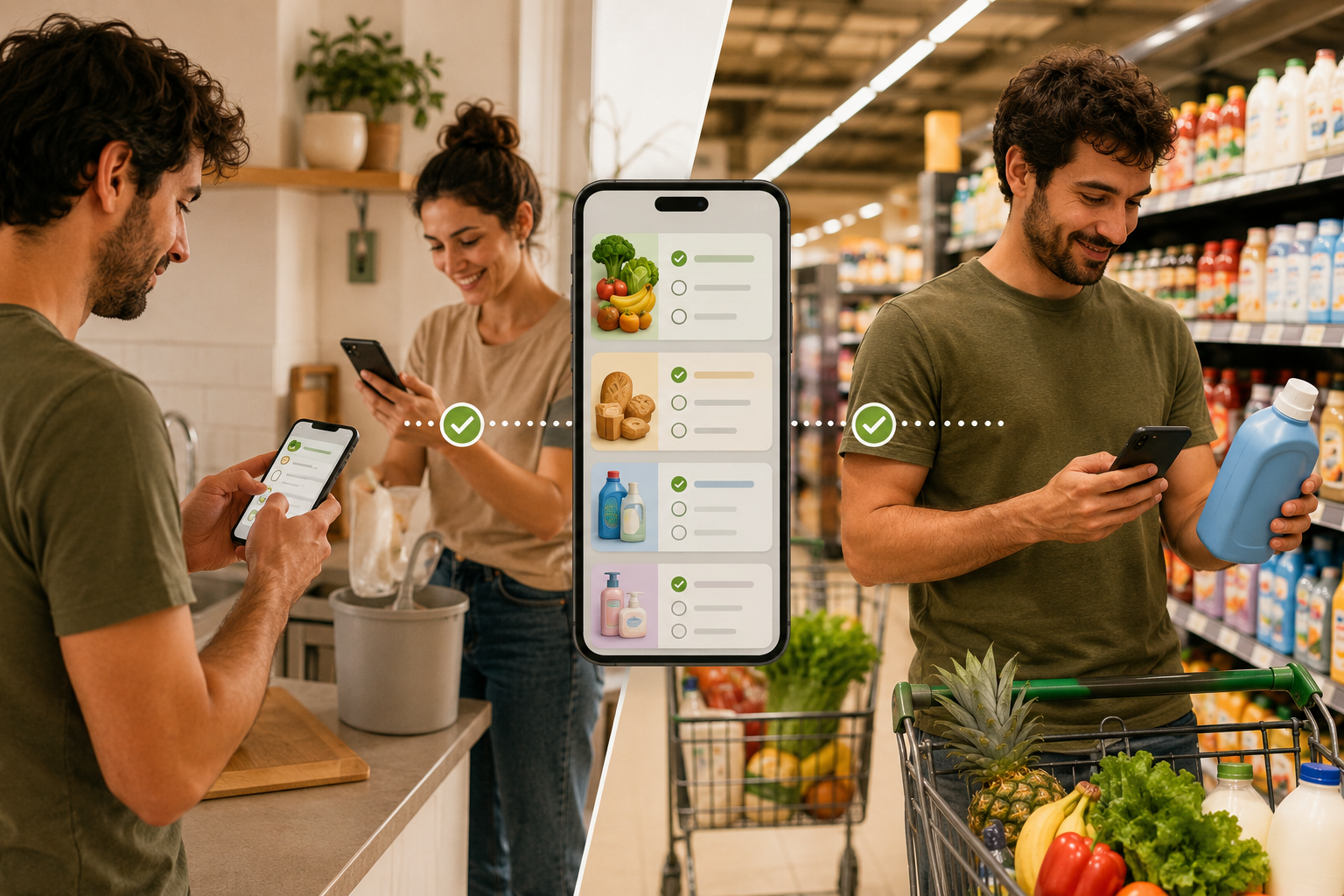 Por que casais esquecem itens no supermercado? O problema pode estar na forma como vocês fazem a lista